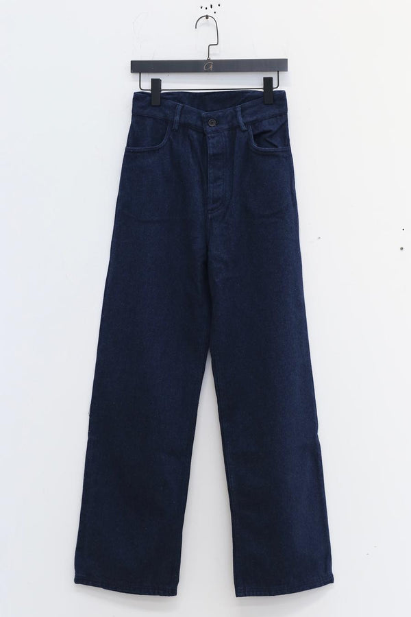 BASERANGE Navarro pants TRNA-RC-WI22 dark blue